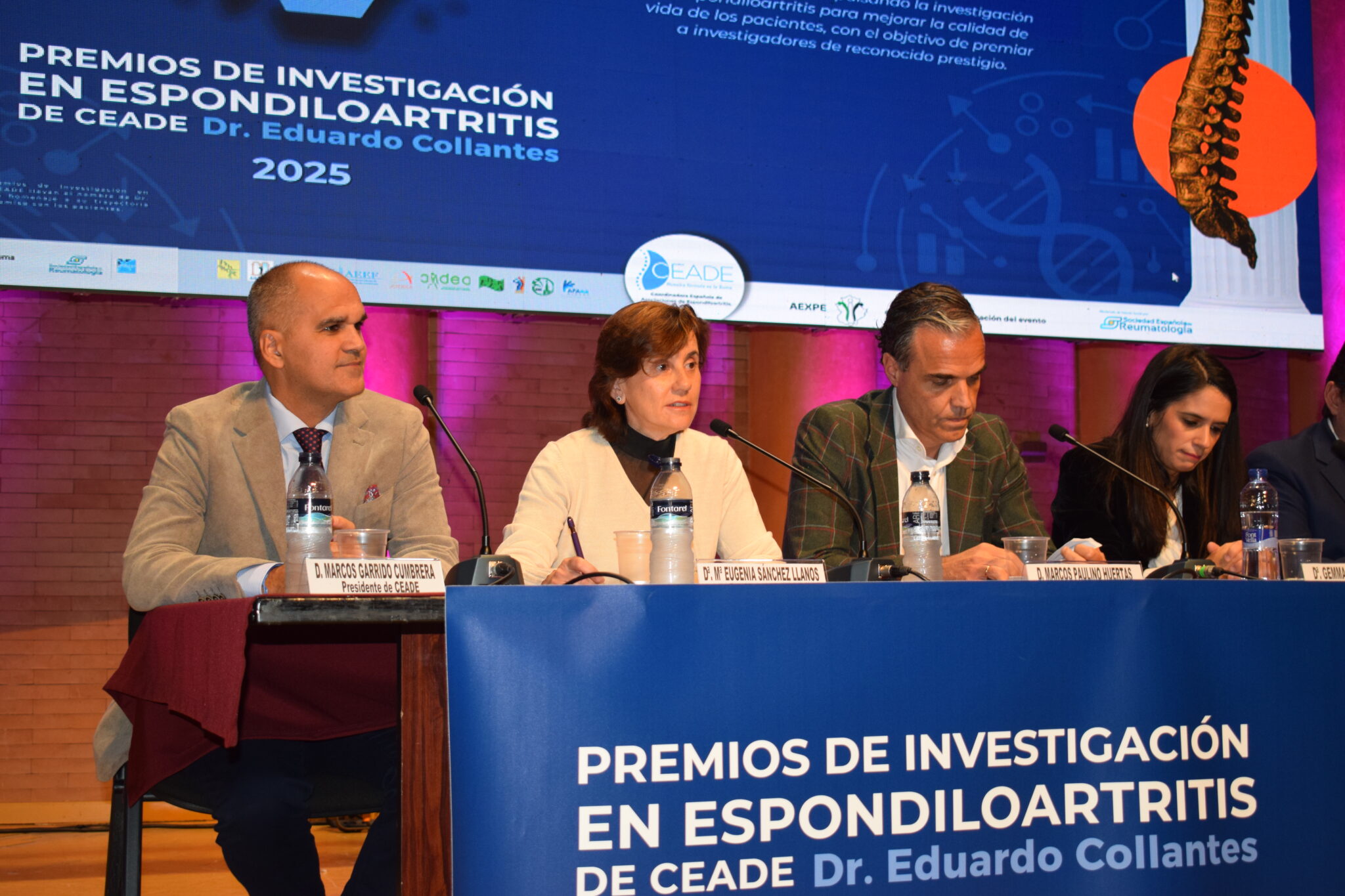 D. Mª Eugenia Sánchez Llanos, presidenta del Colegio oficial de Fisioterapeutas de Extremadura