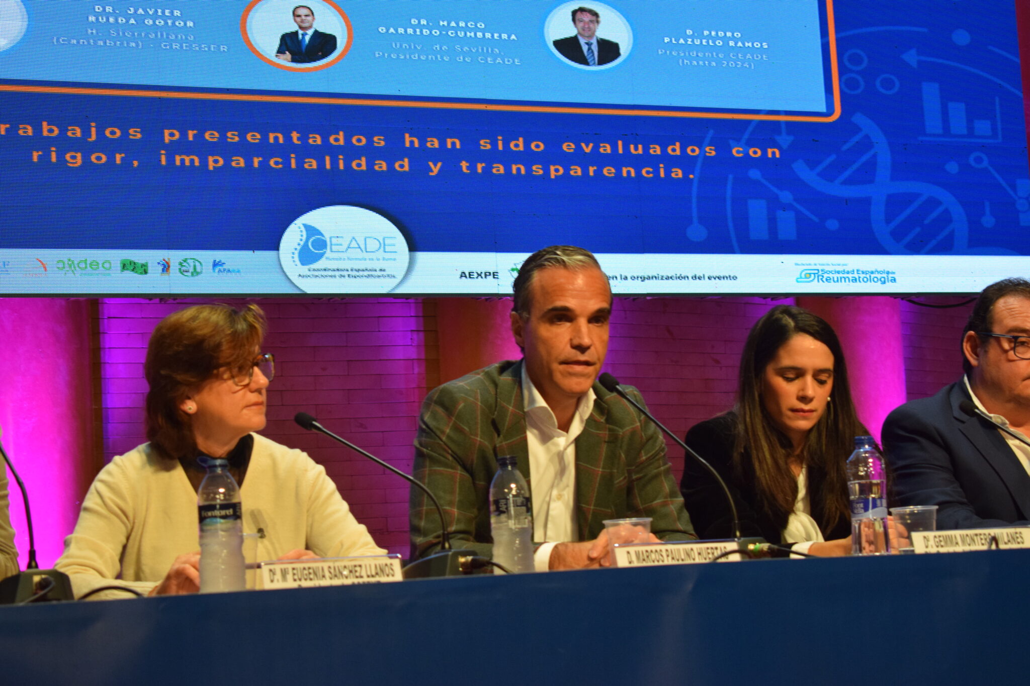 D. Marcos Paulino Huertas, presidente de la Sociedad Española de Reumatología